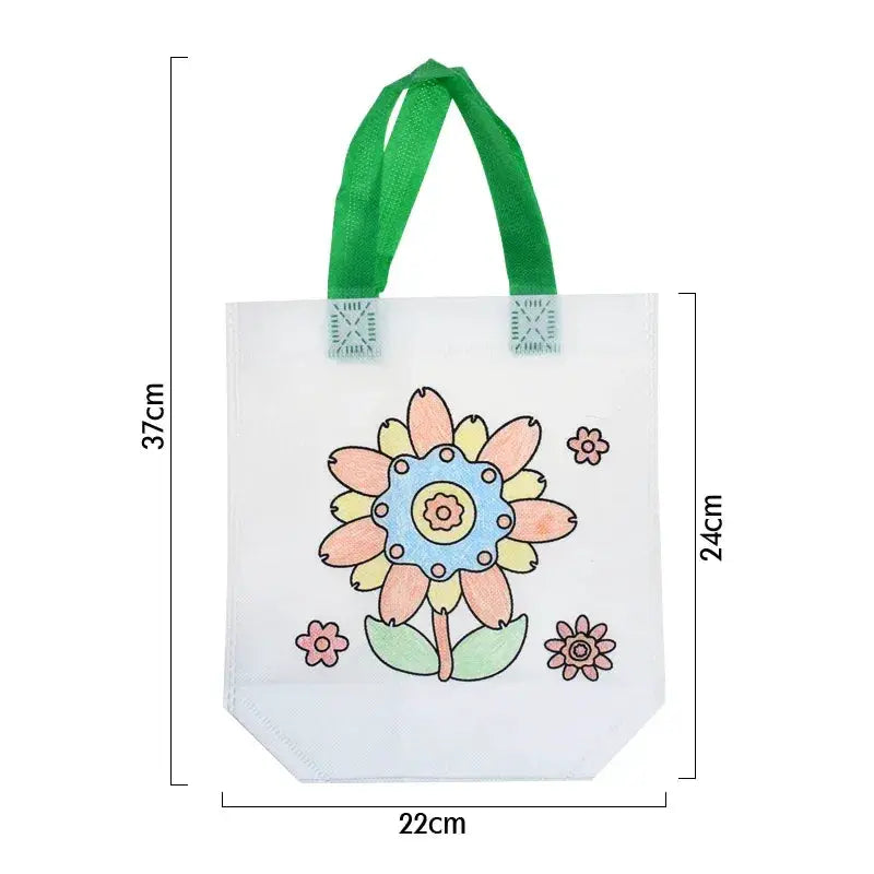 DIY Graffiti Bag With Markers For Kids Creative Art - ToylandEU