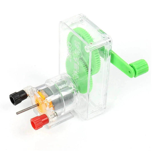  DIY Hand Crank DC Generator Model Fan Kit for Education Science Kids Toy -  ToylandEU™
