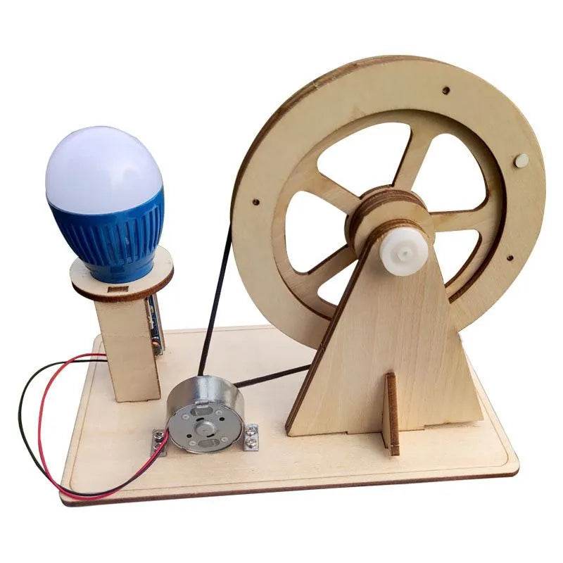 DIY Hand-Cranked Generator Kit - Spark Creativity and Learn Renewable Energy - ToylandEU