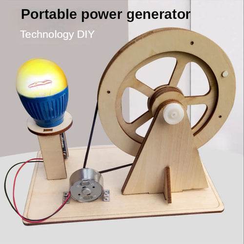 DIY Hand-Cranked Generator Kit - Spark Creativity and Learn Renewable Energy - ToylandEU