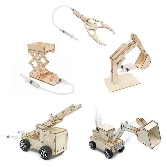  DIY Handmade Small Production Hydraulic Technology Physical Model Science Toy for School Kids -  ToylandEU™
