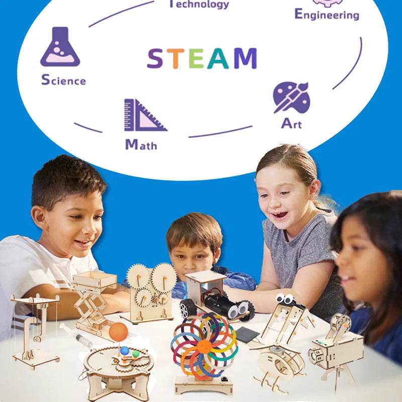 DIY Handmade Small Production Physical Model Assembly Craft Technology Science Experiment Educational Toy Project for School Kid - ToylandEU