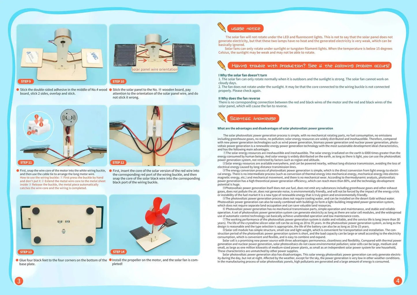 DIY Handmade Solar Model Small Production Technology Physical Science Toy for School Kids - ToylandEU