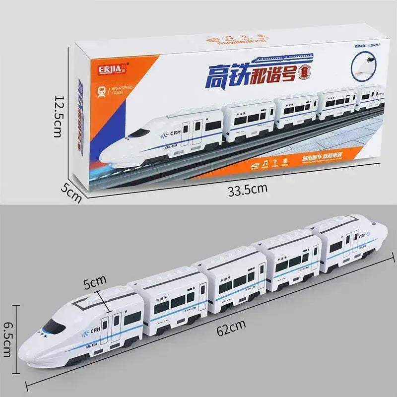 DIY High Speed Model Train Toy With Sound And Lights - ToylandEU