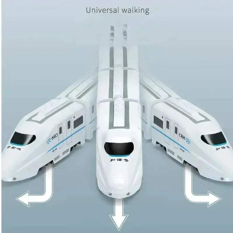 DIY High Speed Railway Train Toy Educational Gift For Kids - ToylandEU