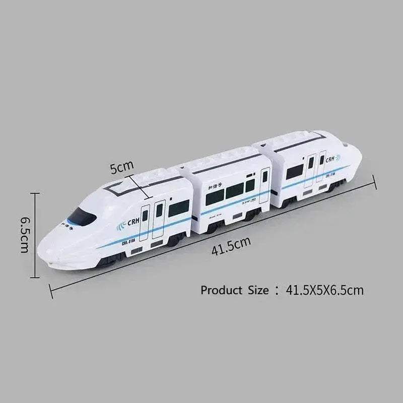 DIY High Speed Railway Train Toy Educational Gift For Kids - ToylandEU