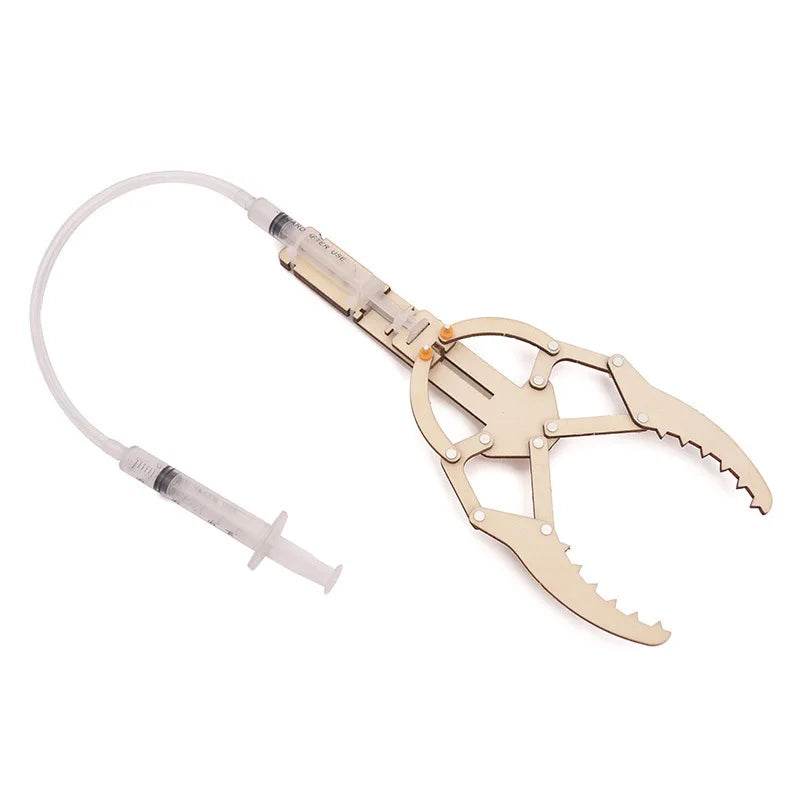 DIY Hydraulic Model Excavator Elevator Bulldozer STEM Tecnologia Science Toys Experimental Tool Kit Teaching Aids for Kids - ToylandEU