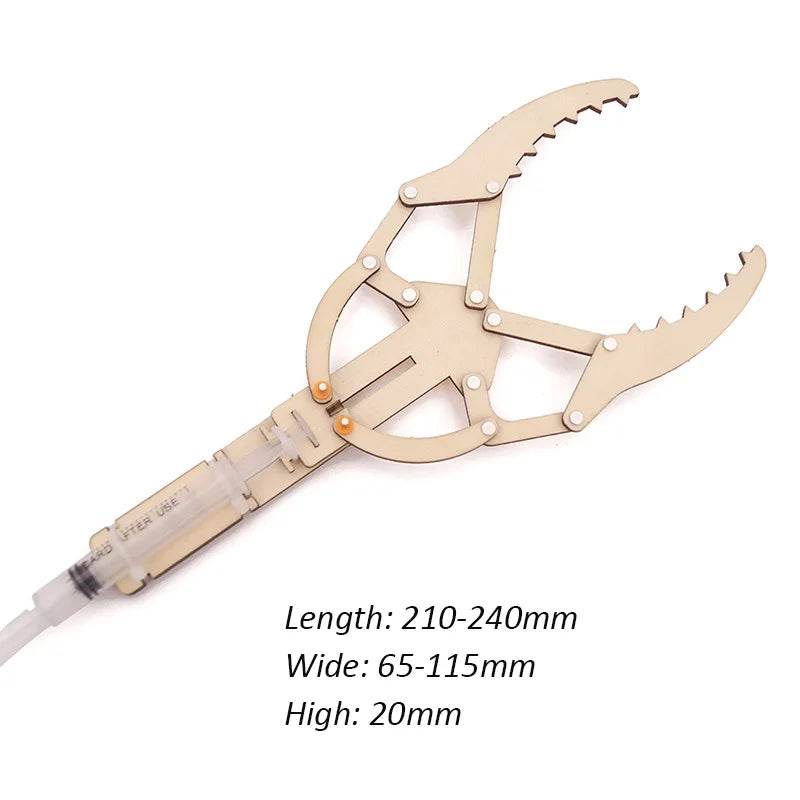 DIY Hydraulic Model Excavator Elevator Bulldozer STEM Tecnologia Science Toys Experimental Tool Kit Teaching Aids for Kids - ToylandEU