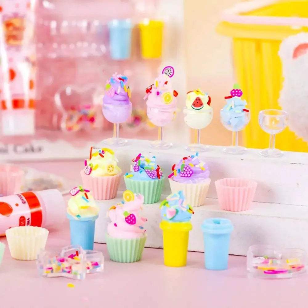 DIY Ice Cream Dessert Making Toy Set 10pcs Educational - ToylandEU