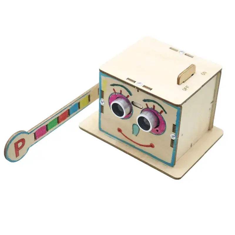 DIY Intelligent Parking Barrier Gate Wooden Educational Toy Set - ToylandEU