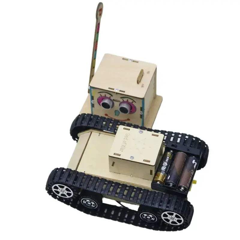 DIY Intelligent Parking Barrier Gate Wooden Educational Toy Set - ToylandEU