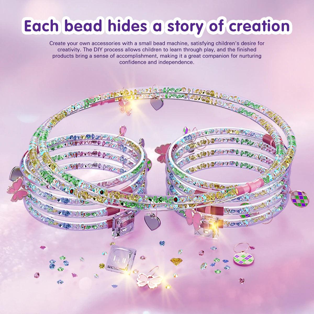  DIY Jewelry Making Kit | Beading Machine | Toylandeu™ 