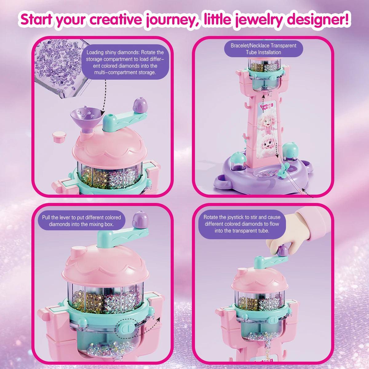  DIY Jewelry Making Kit | Beading Machine | Toylandeu™ 