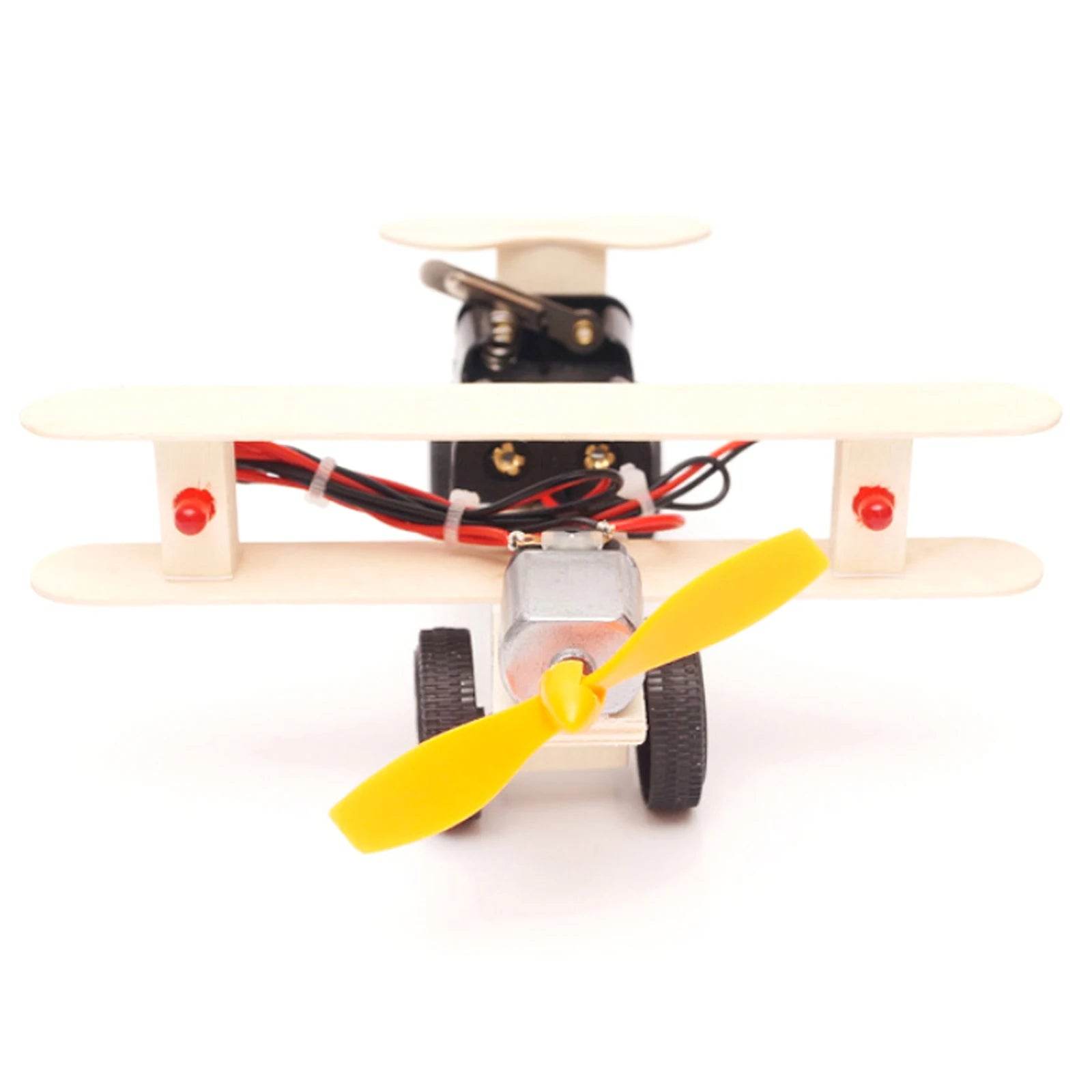 Комплект „Направи си сам“, самолет, кола, научен експеримент, детски електронни образователни STEM играчки, физика, технологии, изобретения, проект за деца - ToylandEU