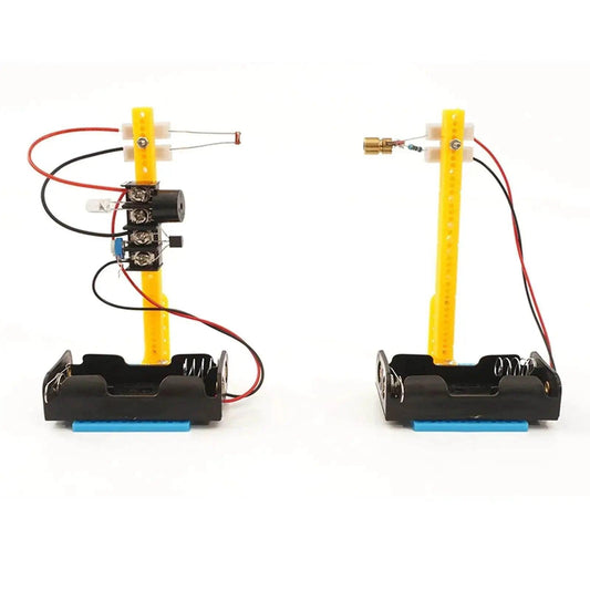  DIY Kits Infrared Laser Line Aimed Shoot Anti-theft Alarm Module Science Experiment Electronic Production Project STEM Kit Suite -  ToylandEU™