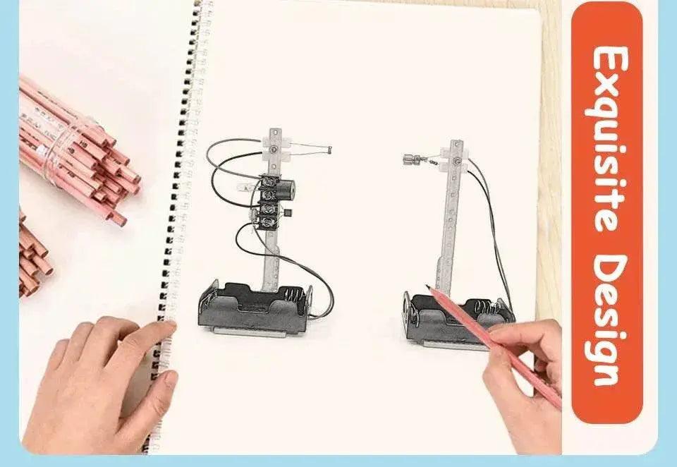  DIY Kits Infrared Laser Line Aimed Shoot Anti-theft Alarm Module Science Experiment Electronic Production Project STEM Kit Suite -  ToylandEU™