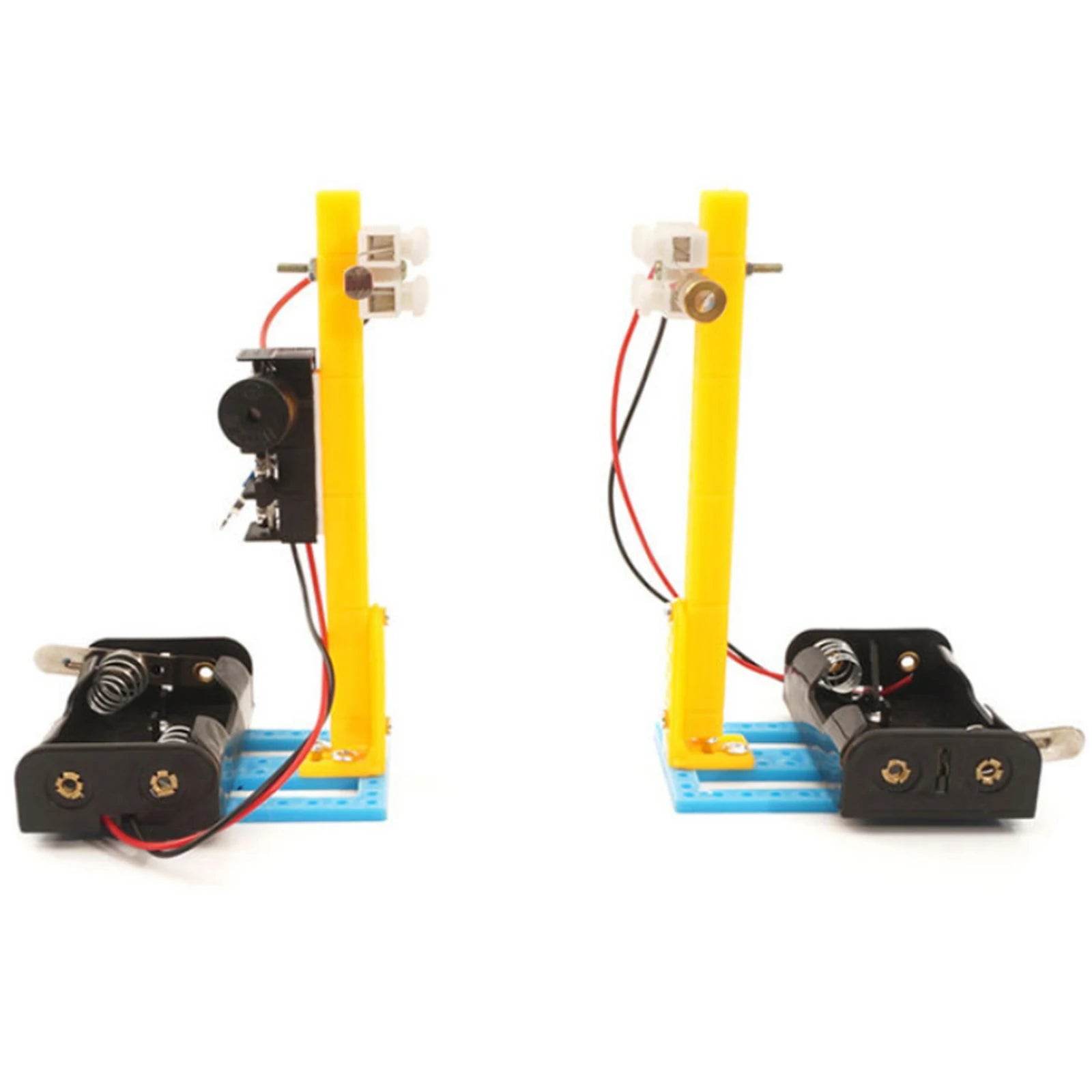 DIY Kits Infrared Laser Line Aimed Shoot Anti-theft Alarm Module Science Experiment Electronic Production Project STEM Kit Suite - ToylandEU