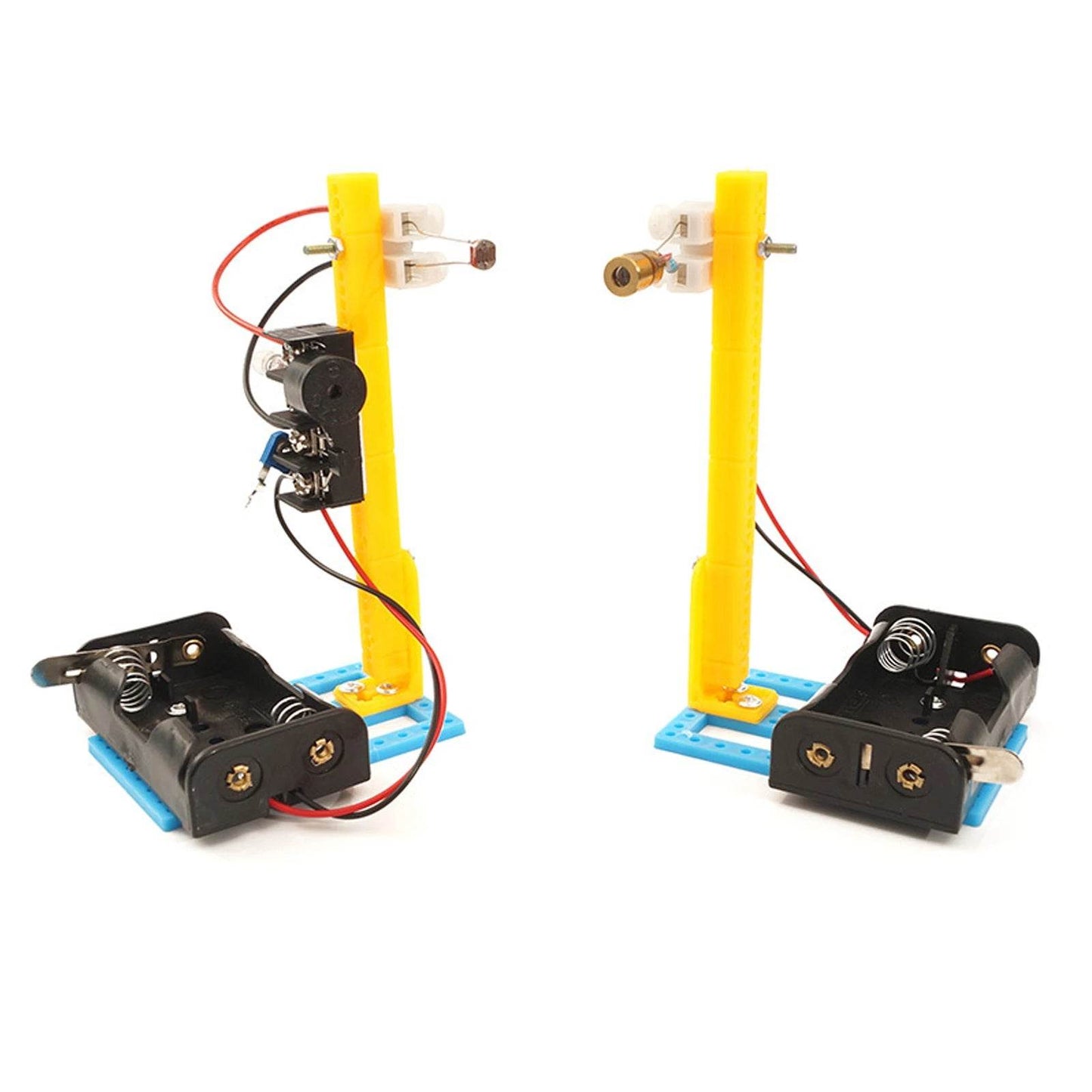 DIY Kits Infrared Laser Line Aimed Shoot Anti-theft Alarm Module Science Experiment Electronic Production Project STEM Kit Suite - ToylandEU