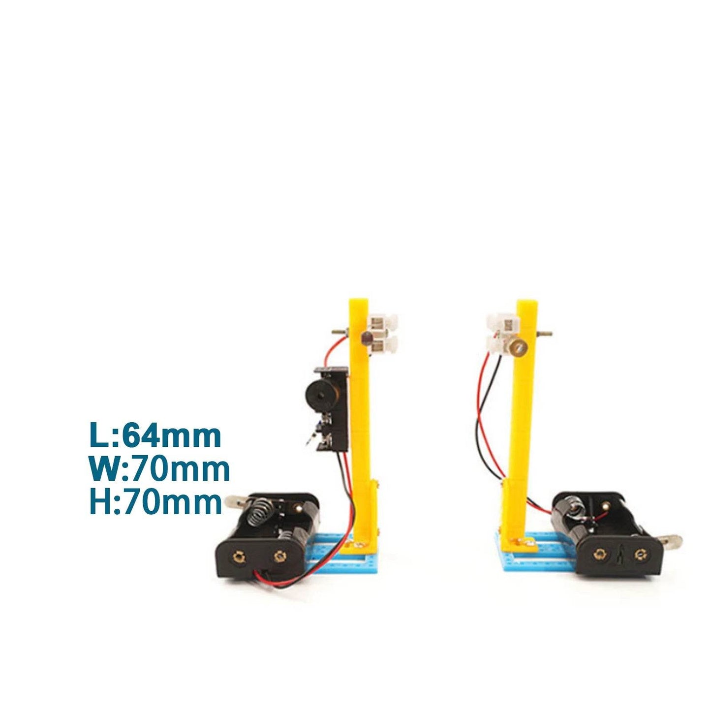 DIY Kits Infrared Laser Line Aimed Shoot Anti-theft Alarm Module Science Experiment Electronic Production Project STEM Kit Suite - ToylandEU