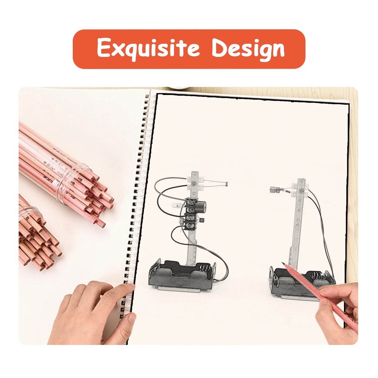 DIY Kits Infrared Laser Line Aimed Shoot Anti-theft Alarm Module Science Experiment Electronic Production Project STEM Kit Suite - ToylandEU