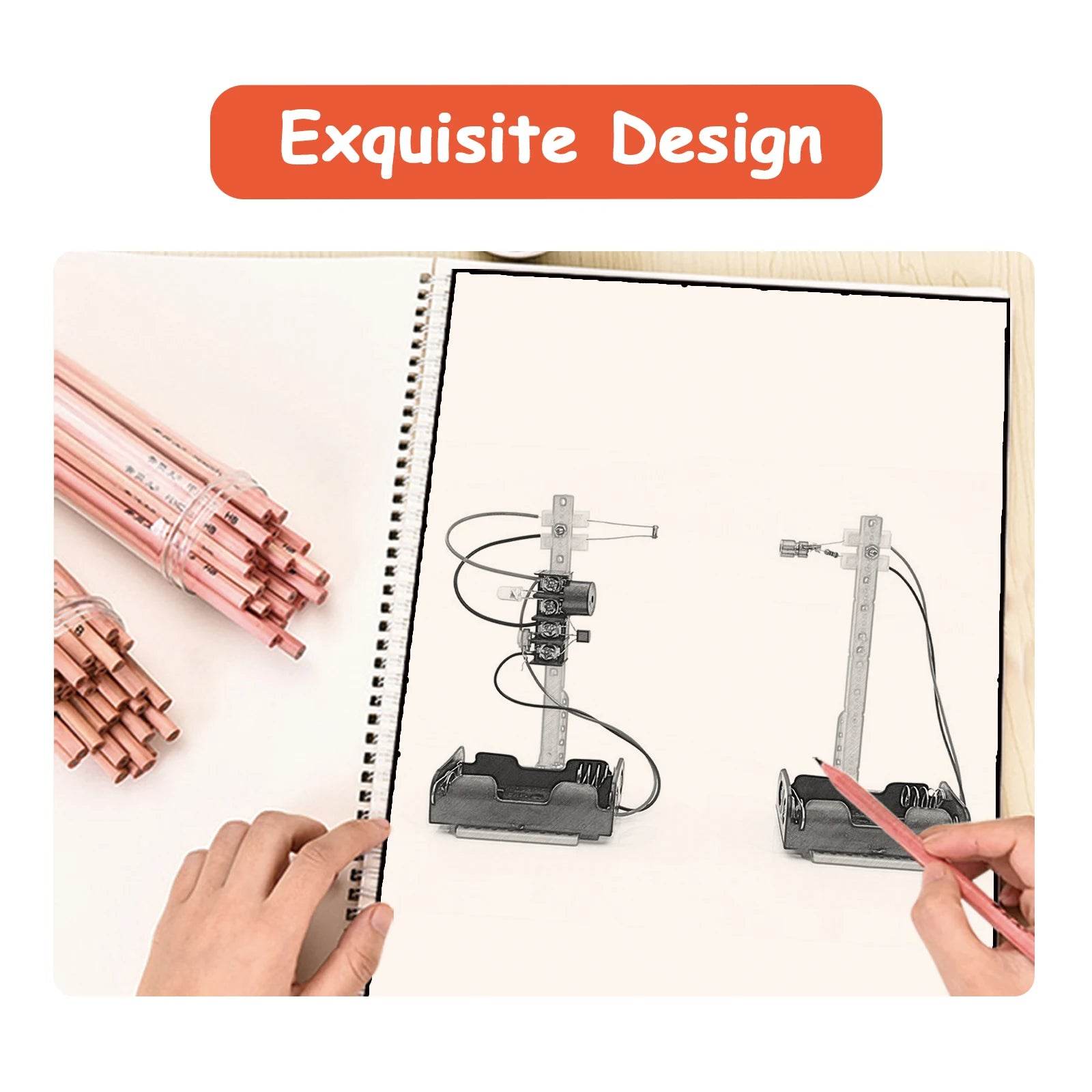 DIY Kits Infrared Laser Line Aimed Shoot Anti-theft Alarm Module Science Experiment Electronic Production Project STEM Kit Suite - ToylandEU