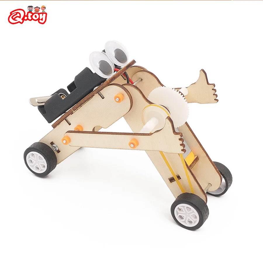 DIY Like Robot STEM Toys Technologia Science Educational Wooden Puzzle Kit for Kids - ToylandEU