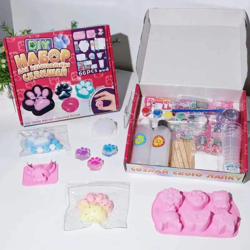 DIY Liquid Silicone Squishy Kit for Custom Kawaii Toys - ToylandEU