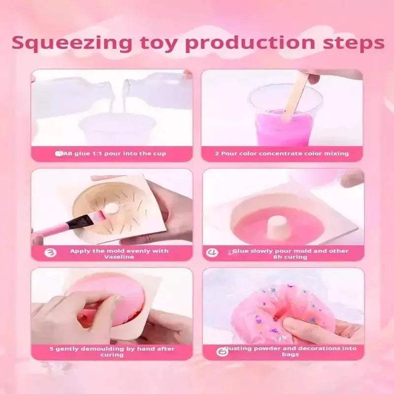 DIY Liquid Silicone Squishy Kit for Custom Kawaii Toys - ToylandEU