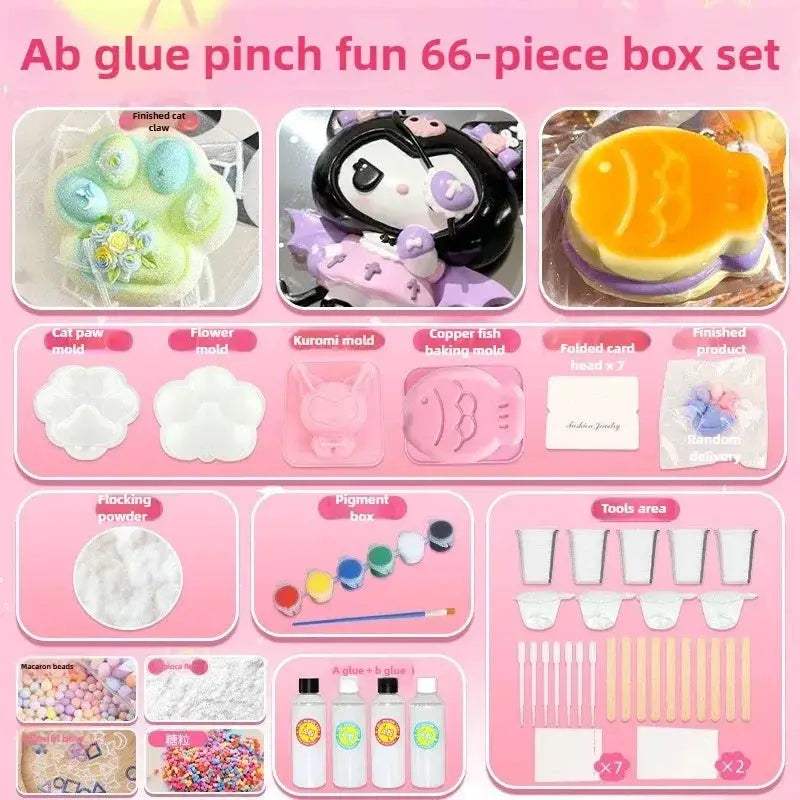 DIY Liquid Silicone Squishy Kit for Custom Kawaii Toys - ToylandEU