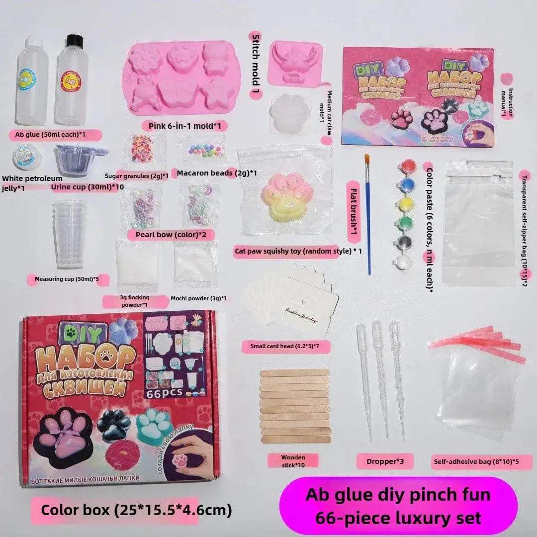 DIY Liquid Silicone Squishy Kit for Custom Kawaii Toys - ToylandEU