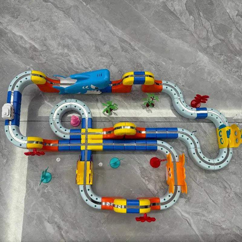 DIY Magnetic Car STEM Train Set Montessori Educational Toy - ToylandEU