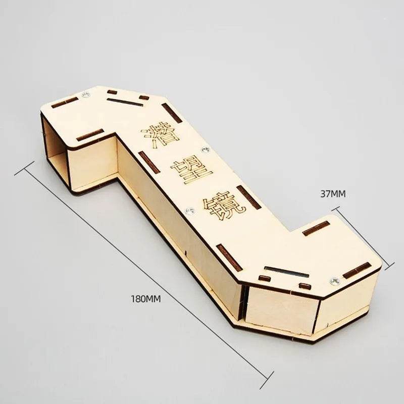 DIY Manual Wooden Puzzle Periscope Toys Science Experimental Tool Kit for Early Education - ToylandEU