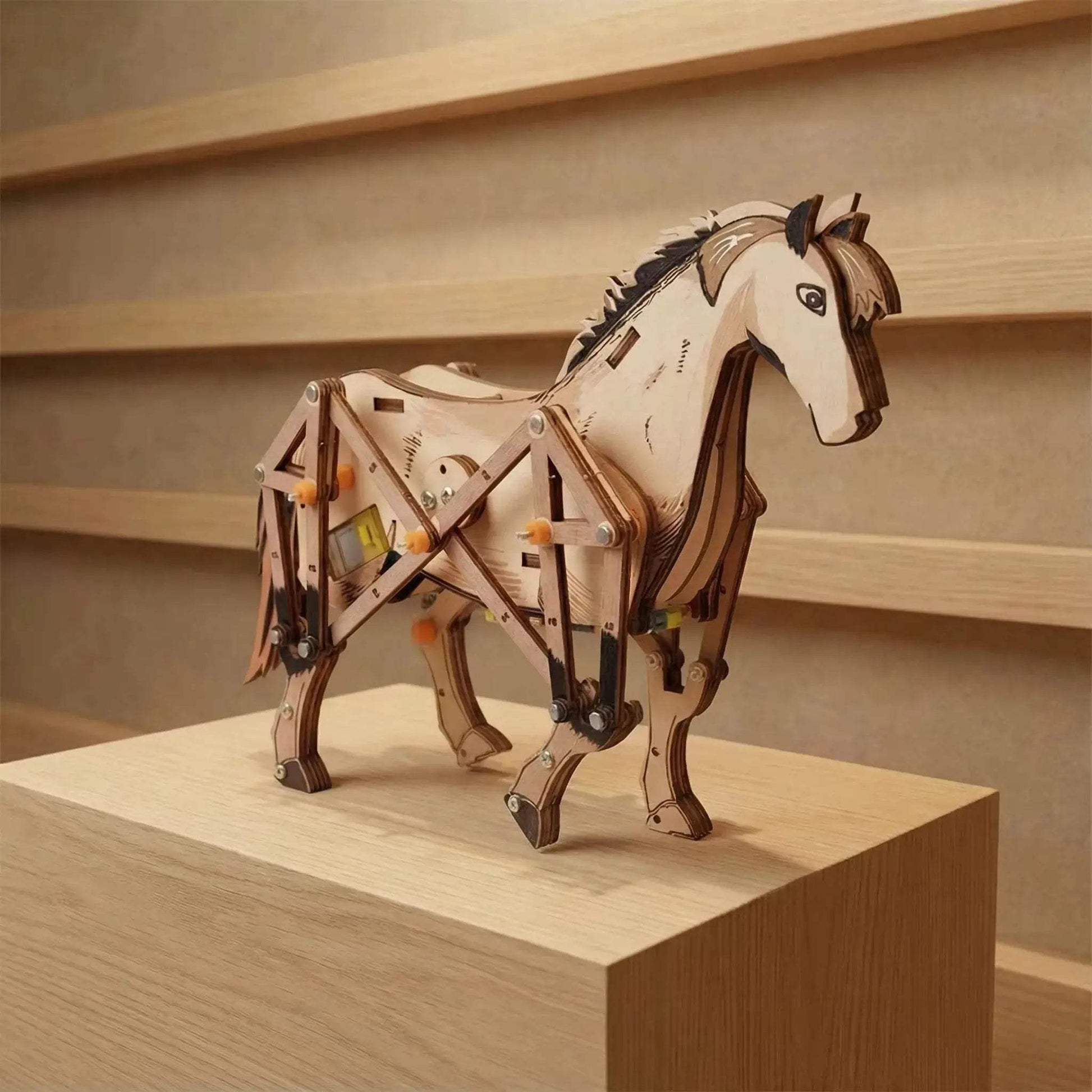 DIY Mechanical Horse Assembly Kit for STEM Learning and Discovery - ToylandEU