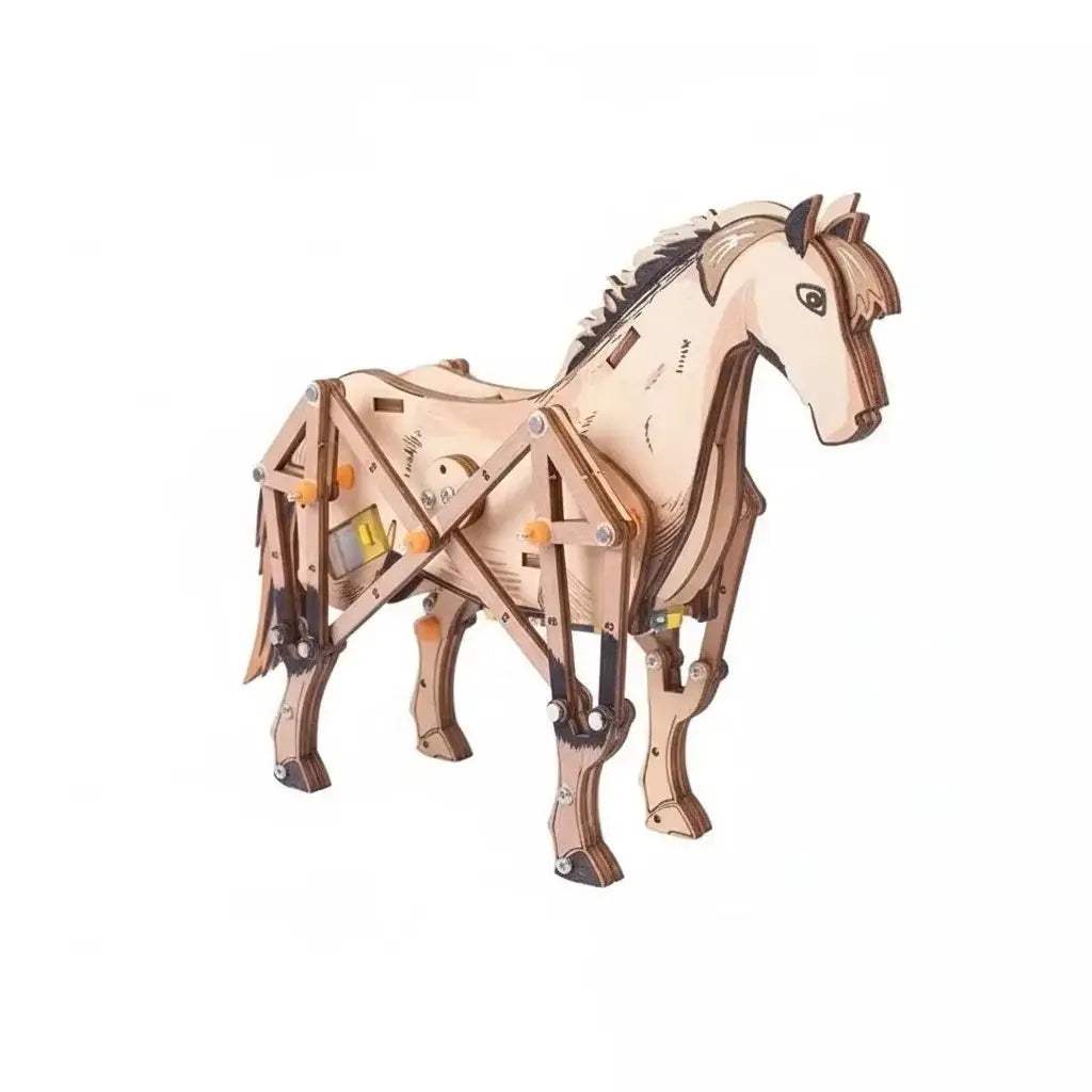 DIY Mechanical Horse Assembly Kit for STEM Learning and Discovery - ToylandEU