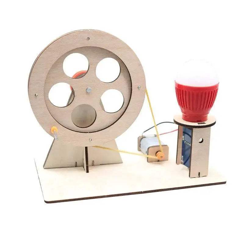 DIY Mini Hand Crank Generator DIY Science Experiment Kit Education Model Toy For Children Gift - ToylandEU