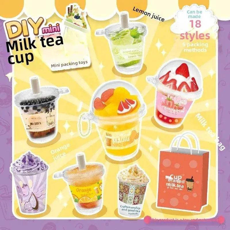  DIY Mini Milk Tea Cup Toy Set For Portable Play -  ToylandEU™