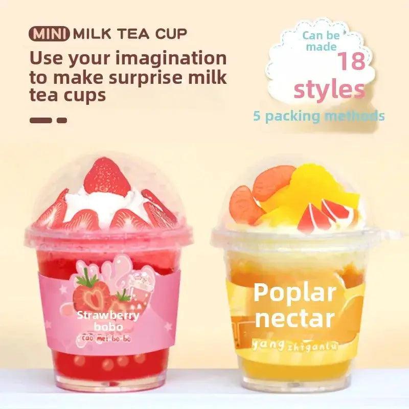  DIY Mini Milk Tea Cup Toy Set For Portable Play -  ToylandEU™