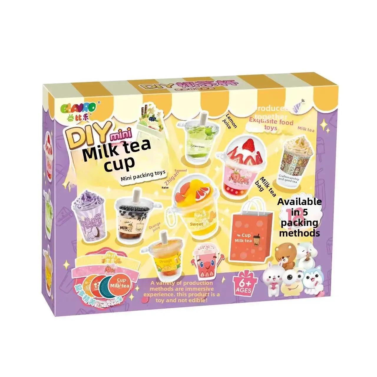  DIY Mini Milk Tea Cup Toy Set For Portable Play -  ToylandEU™