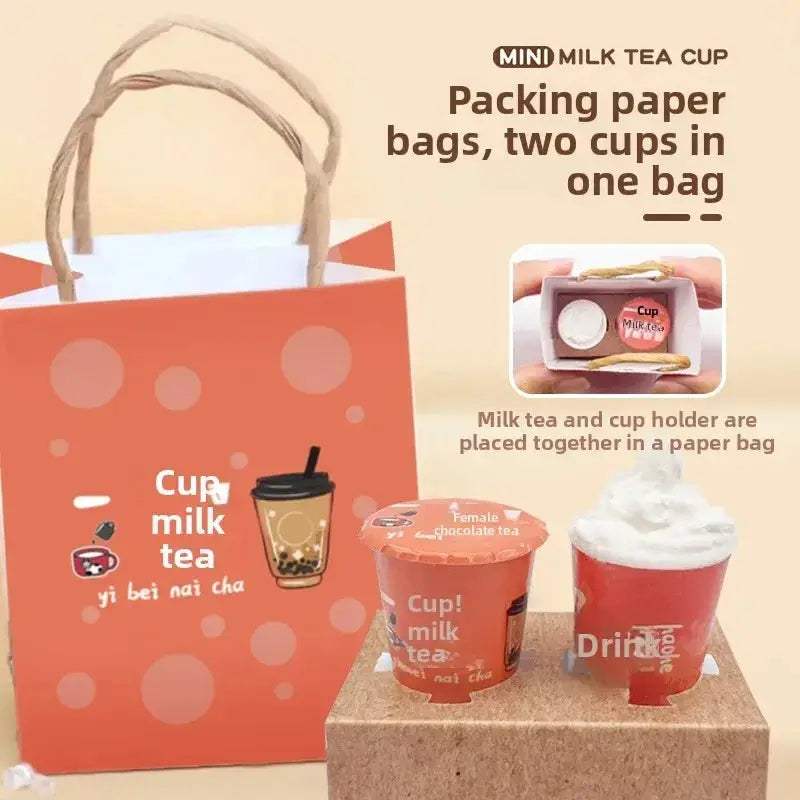 DIY Mini Milk Tea Cup Toy Set For Portable Playtime - ToylandEU