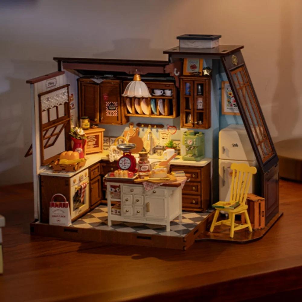 DIY Miniature Dollhouse Kit | 359 Pcs | Toylandeu™