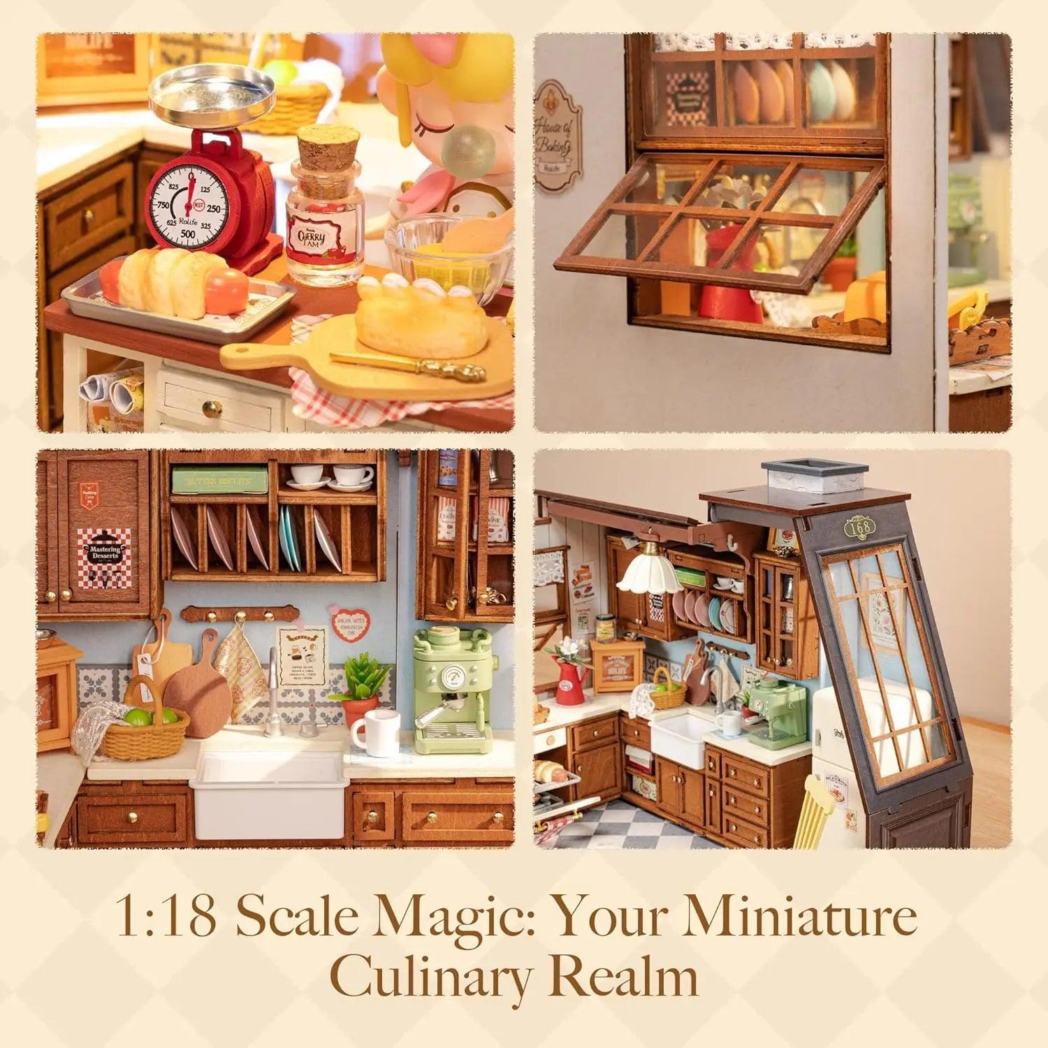 DIY Miniature Dollhouse Kit | 359 Pcs | Toylandeu™