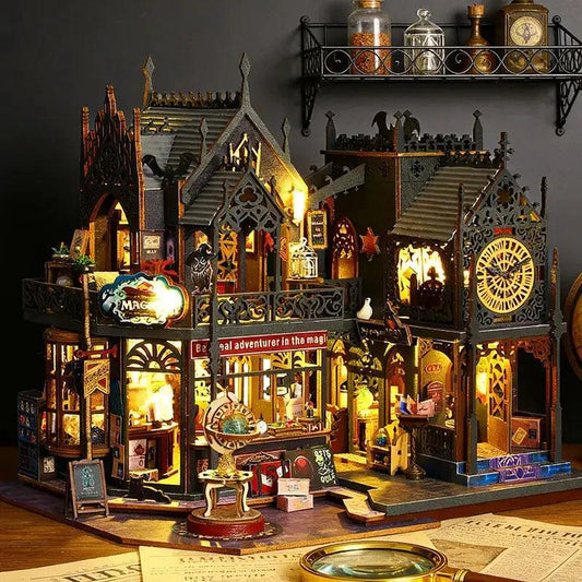  DIY Miniature Dollhouse Kit Wooden Furniture Set Pro -  ToylandEU™