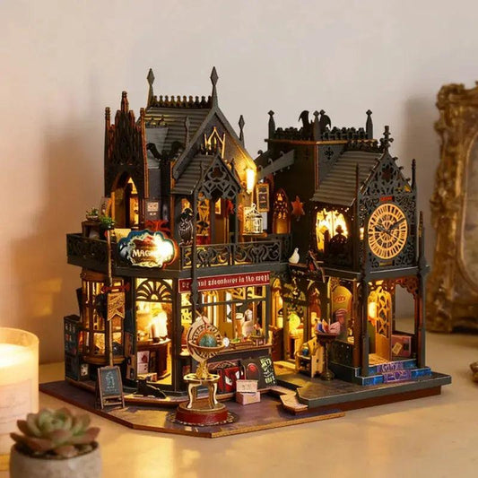  DIY Miniature Dollhouse Kit Wooden Furniture Set Pro -  ToylandEU™
