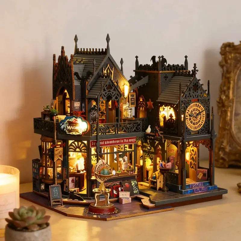  DIY Miniature Dollhouse Kit Wooden Furniture Set Pro -  ToylandEU™
