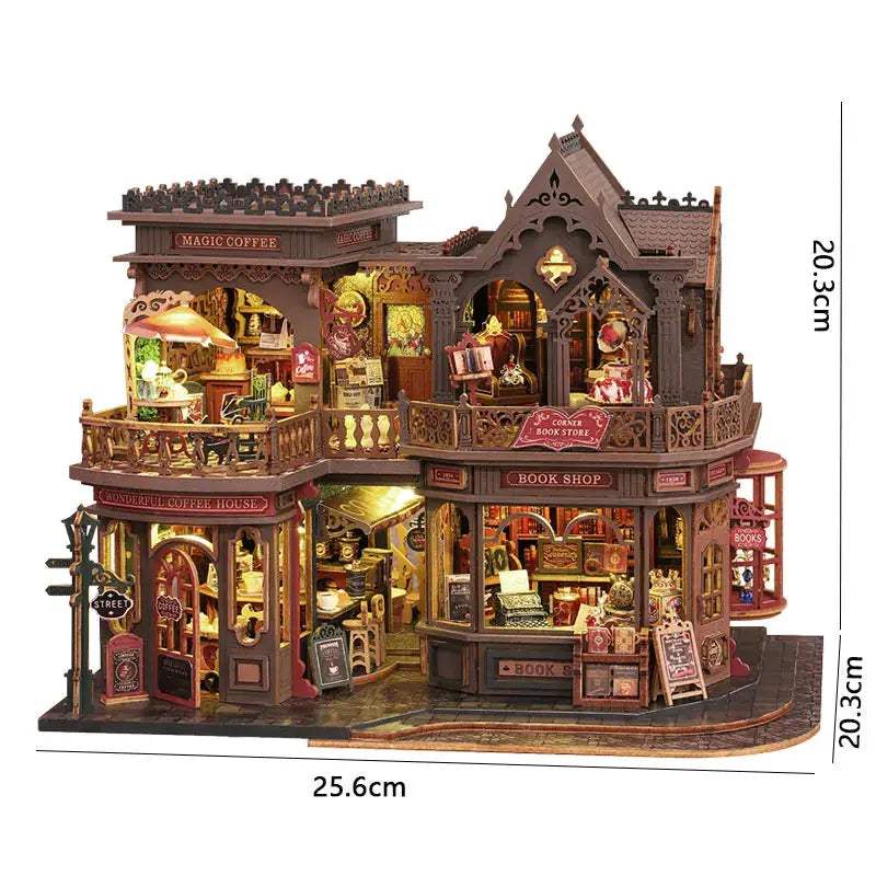  DIY Miniature Dollhouse Kit Wooden Furniture Set Pro -  ToylandEU™
