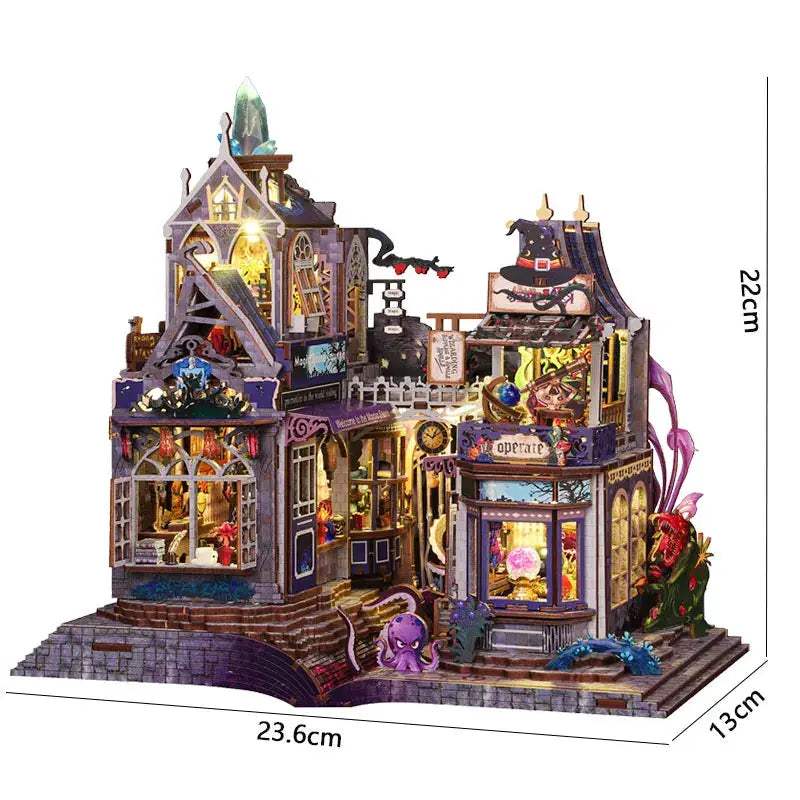  DIY Miniature Dollhouse Kit Wooden Furniture Set Pro -  ToylandEU™