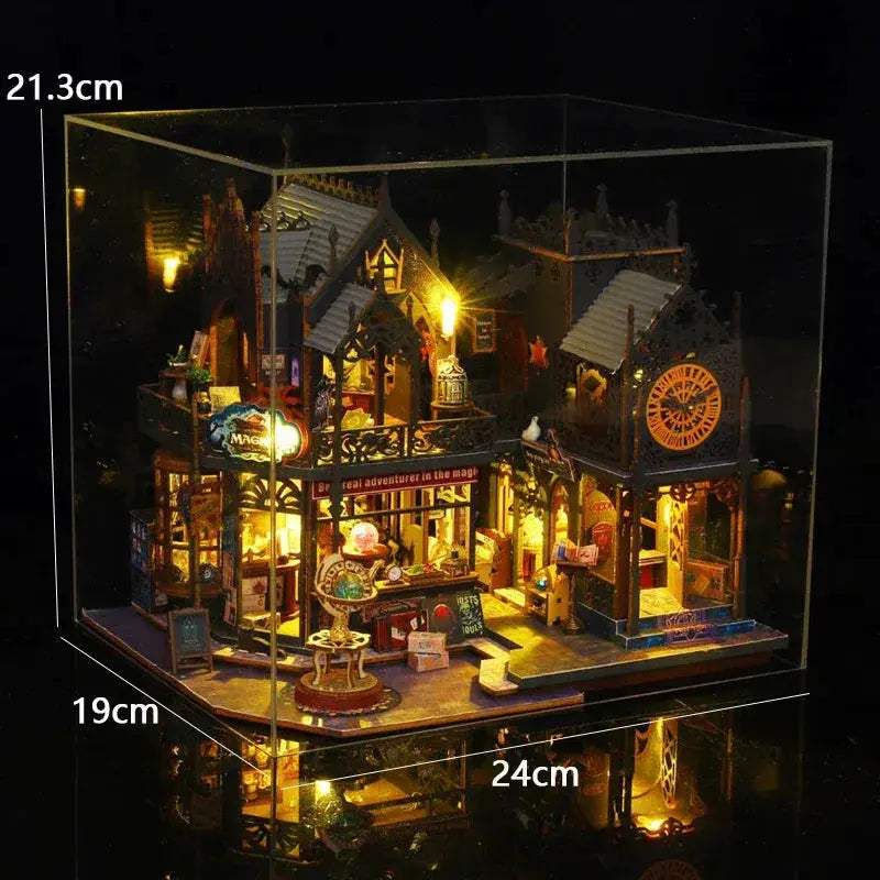  DIY Miniature Dollhouse Kit Wooden Furniture Set Pro -  ToylandEU™