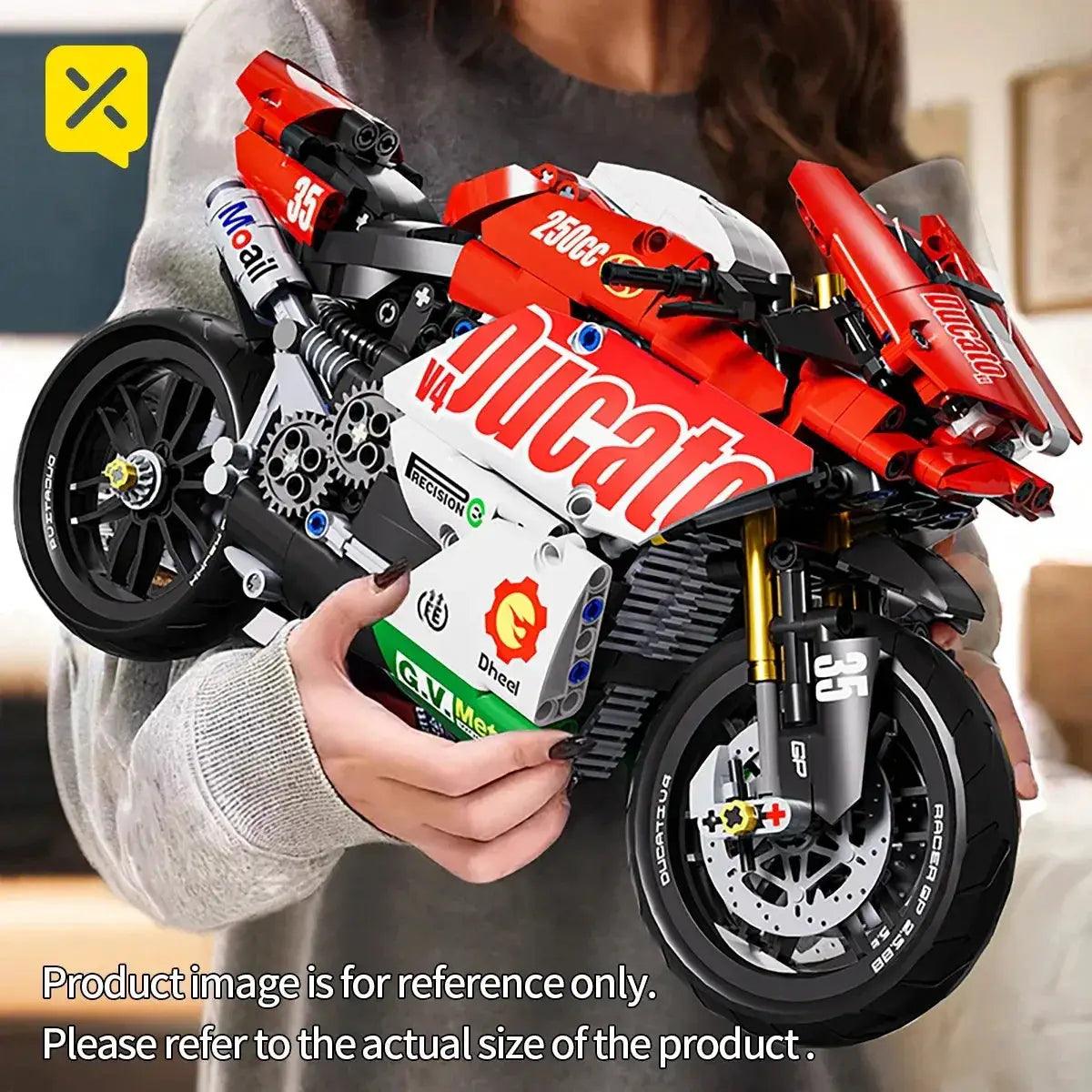  DIY Model Motorcycle Building Blocks Lego Deluxe Kit -  ToylandEU™