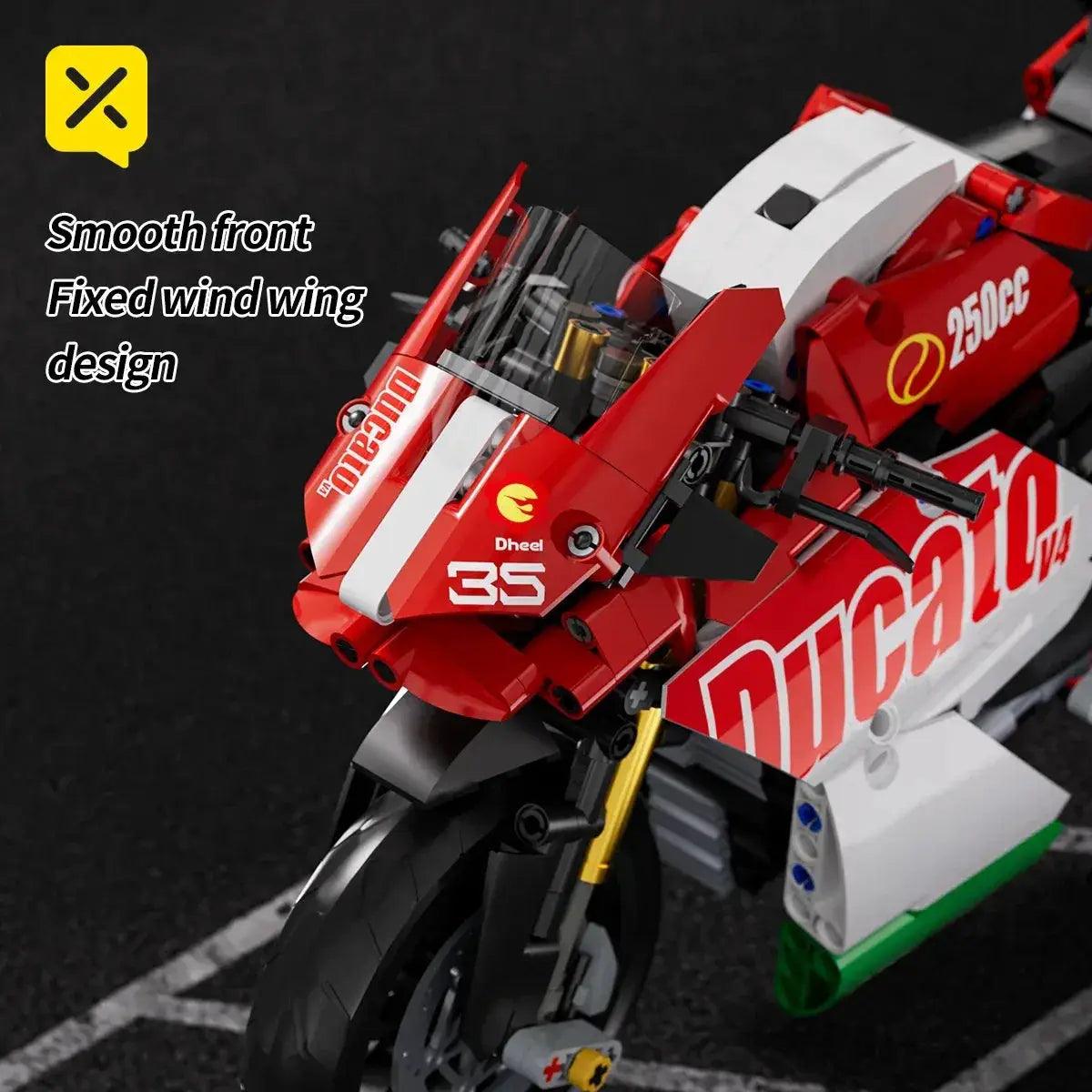 DIY Model Motorcycle Building Blocks Lego Deluxe Kit -  ToylandEU™