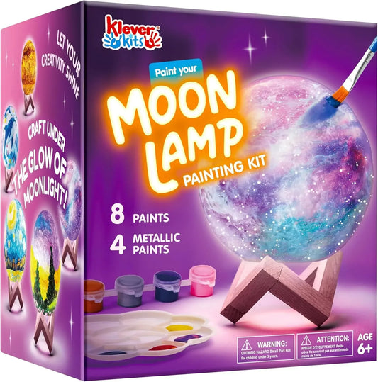 DIY Moon Night Light Kit for Kids Creative Paintable Moon - ToylandEU